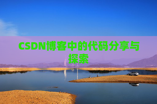 CSDN博客中的代码分享与探索